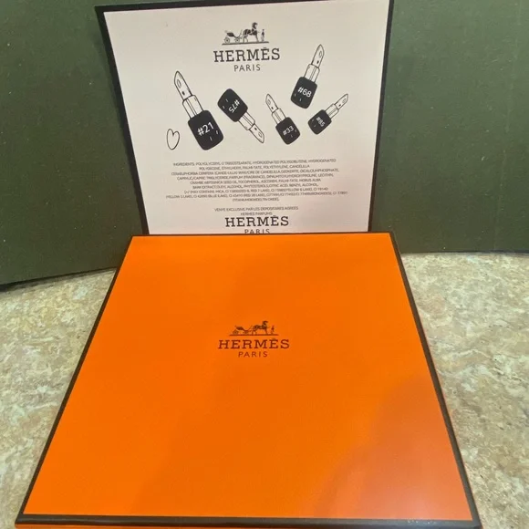 🩷SOLD🩷Hermes 5 x 1.5g Pack Shades Lipstick Limited Edition NIB - Picture 4 of 11